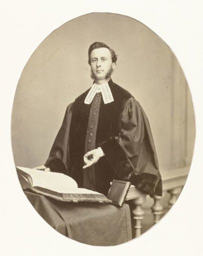 Portrait of the Dutch Reformed minister Auguste Chrétien Joseph van Maasdijk (1842-1916)