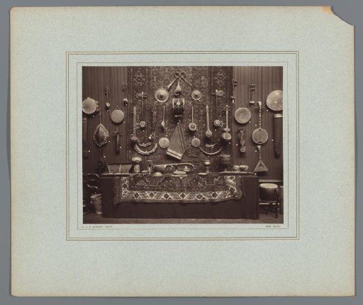 Musical instruments from the collection of Daniël François Scheurleer, exhibited at Pulchri Studio in 1893