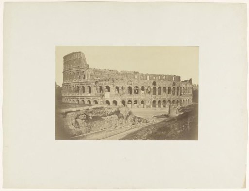 View of the Colosseum in Rome