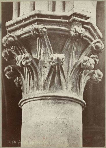 Capital of a Column in Semur-en-Auxois