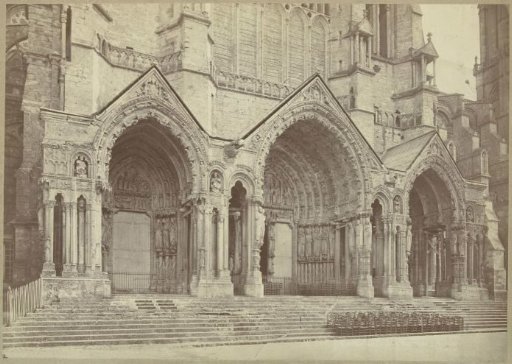 Portals of the Cathedral of Chartres, North Side