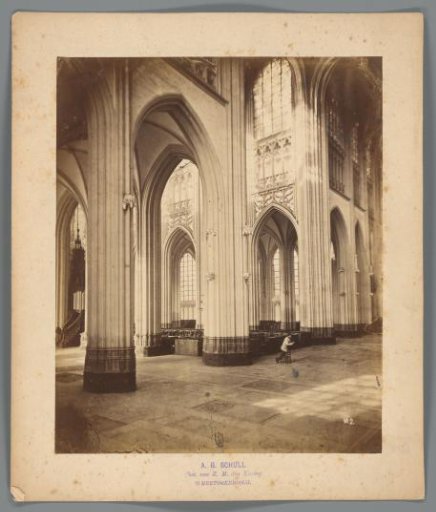 Interior of St. John's Cathedral in 's-Hertogenbosch
