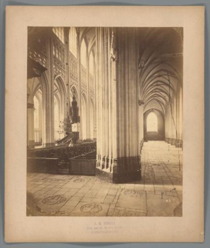 Interior of St. John's Cathedral in 's-Hertogenbosch