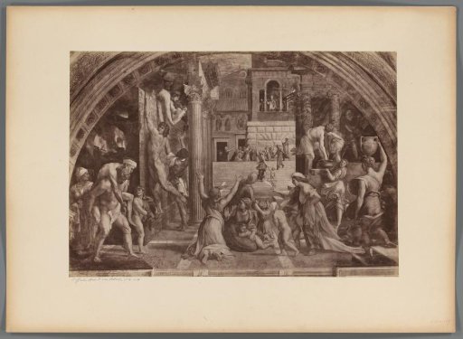 Photographic Reproduction of The Fire in the Borgo by Raphael