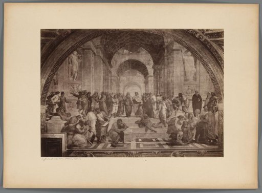 Photographic Reproduction of The School of Athens by Raphael