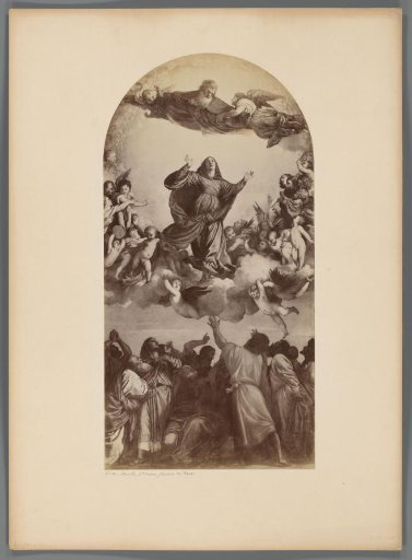 Photographic reproduction of The Assumption of the Virgin by Titian