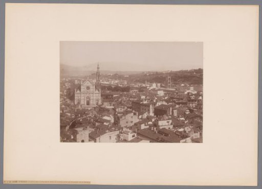 View of Florence with the Santa Croce