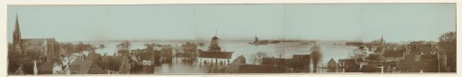 View of Nieuwendam during the 1916 flood disaster