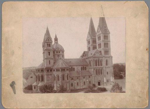 Side view of the Munsterkerk in Roermond
