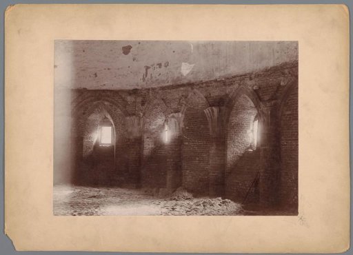 Interior of the crypt of St. Gertrude's Church in Geertruidenberg