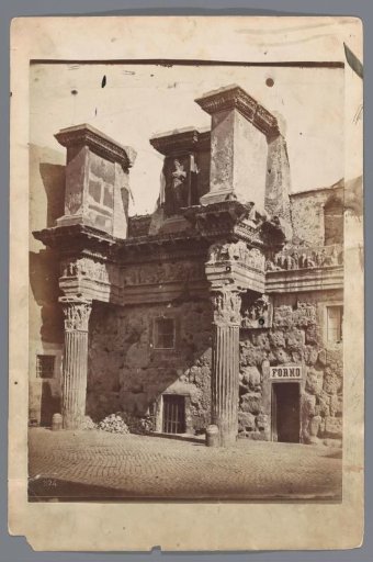 Temple of Minerva in Rome, Italy