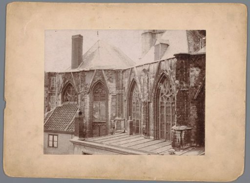 Choir windows of the Great Church in Breda