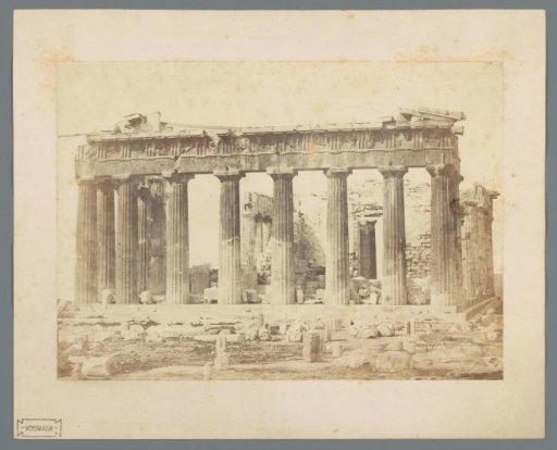 Parthenon on the Acropolis of Athens