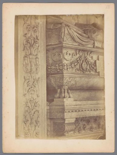 Part of a monument in the Camposanto at Pisa