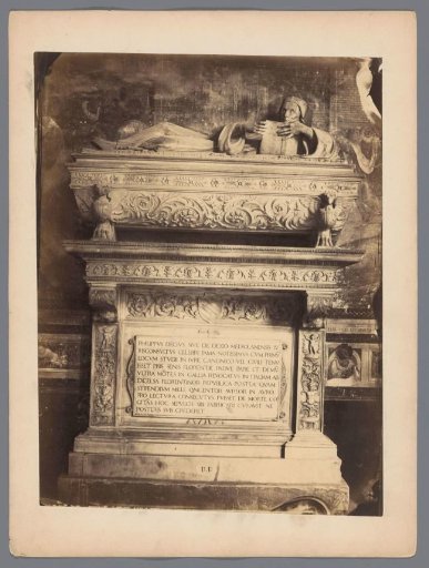 Monument to Filippo Decio in the Camposanto in Pisa