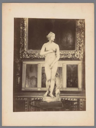 Venus de' Medici in the Galleria degli Uffizi in Florence