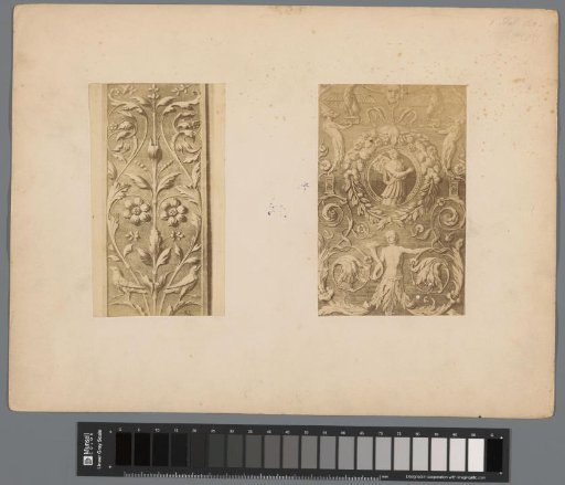 Overview of two ornamental prints