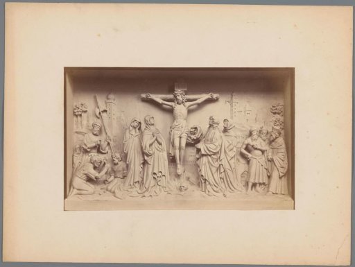 Relief with the crucifixion of Christ