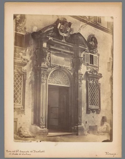 Door of the Convento dei Babetti in Florence