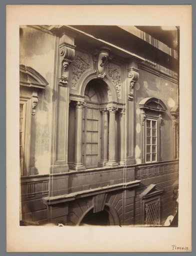 Window of the Palazzo Pucci in Florence