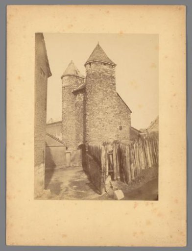 View of the Helpoort in Maastricht