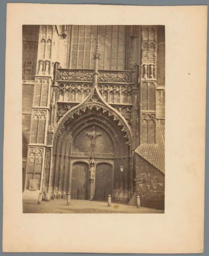 Portal of a church, probably in France