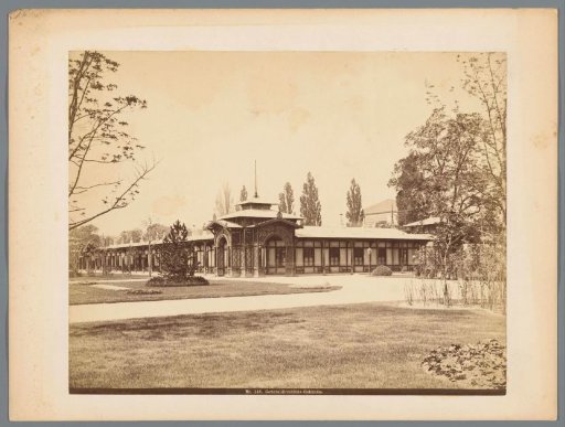 Building for general information at the World Exhibition of 1873 in Vienna