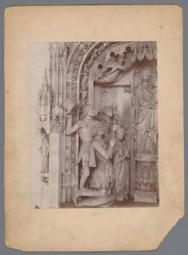 Part of the tomb monument of Engelbrecht I of Nassau in the Our Lady's Church in Breda