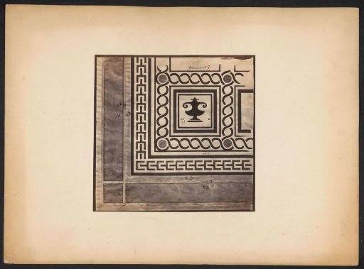 Ornamental Print with a Jug