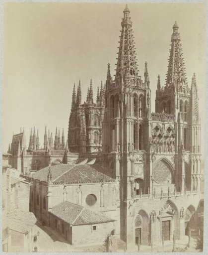Exterior of the cathedral of Burgos