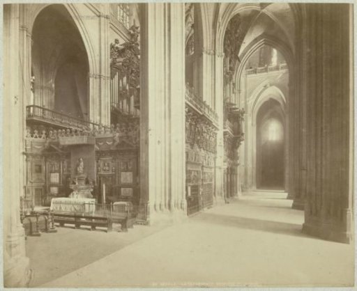 Interior of the cathedral of Seville