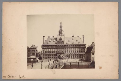 View of the Town Hall in Emden