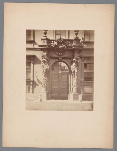 Entrance of the Stadtpalais Liechtenstein in Vienna