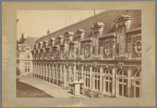 Exterior of the Galerie des Cerfs of the Château of Fontainebleau