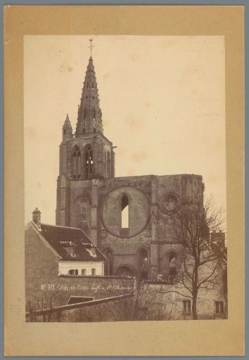 Ruins of the Saint-Thomas de Cantorbéry Church in Crépy-en-Valois
