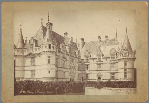 Exterior of the Château d'Azay-le-Rideau