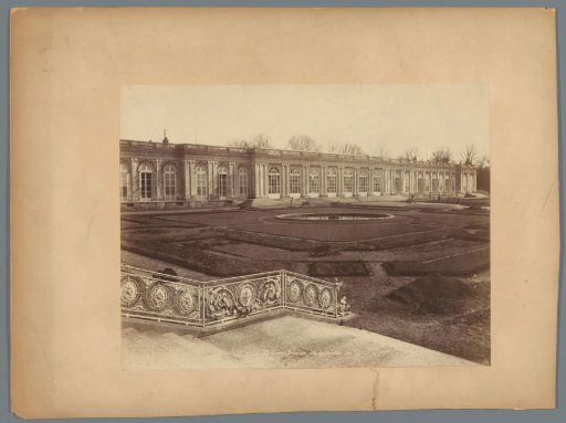 Part of the façade of the Grand Trianon in Versailles