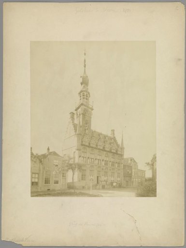 View of the town hall in Veere