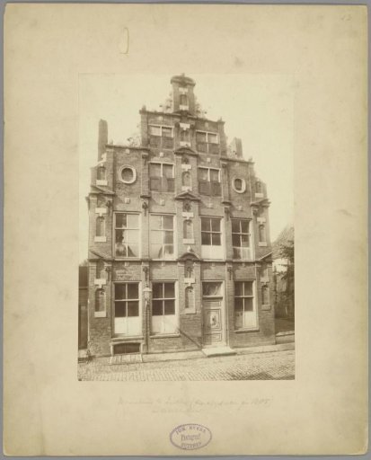 Facade of a residential house in Zutphen