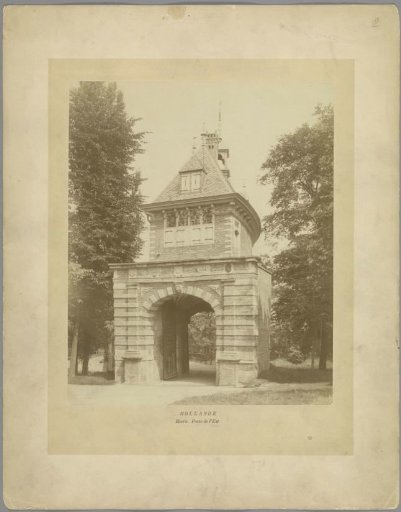 View of the Oosterpoort in Hoorn