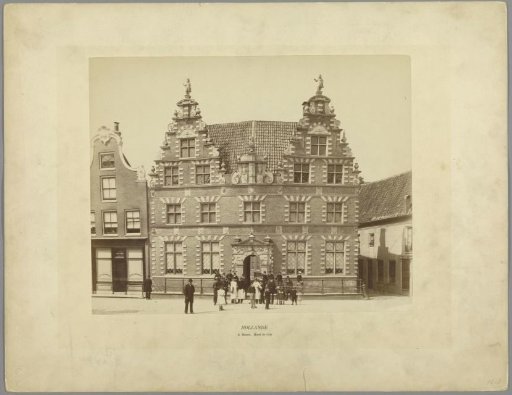 Exterior of the town hall (Het Statenlogement) in Hoorn