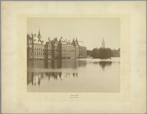 View of the Hofvijver in The Hague