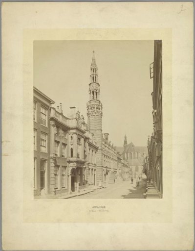 View of the town hall in Alkmaar