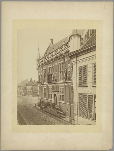 View of the town hall in Kampen