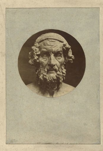 Sculpture of Homer in the British Museum