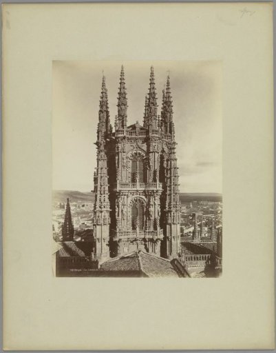 Exterior of the tower of the Cathedral in Burgos