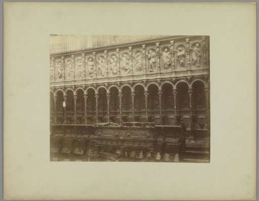 Choir stalls of the Cathedral in Toledo