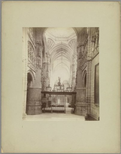 Interior of Burgos Cathedral looking towards the choir