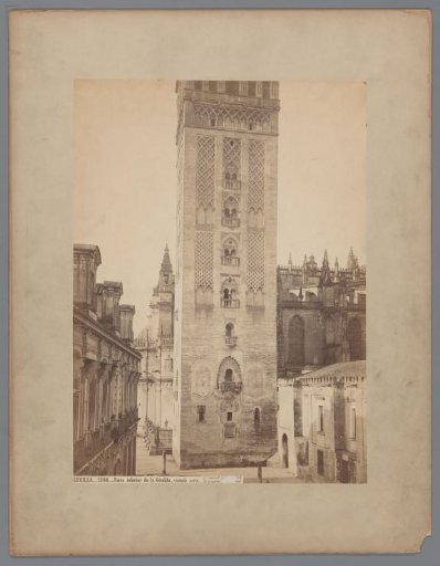 Lower part of the Giralda in Seville