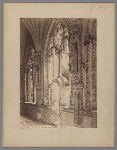 Part of the cloister of the monastery of San Juan de los Reyes in Toledo